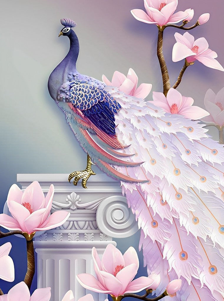 Peacock 5D DIY Diamond Painting Kits DPPEAH14 Diamondart.uk