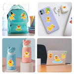 12Pcs Happy Little Duck Diamond Painting Stickers