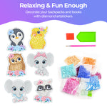 13Pcs Adorable Animal Cubs Diamond Painting Stickers