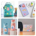 17Pcs Cute Love Theme Diamond Painting Stickers