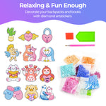 17Pcs Cute Love Theme Diamond Painting Stickers