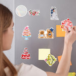 24Pcs Sweet Wedding Diamond Painting Fridge Magnets Kit