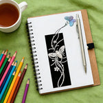 3PCS Pearl Diamond Painting Bookmark Kit – Butterfly and Bee