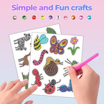 45Pcs Insects and Animals Diamond Painting Stickers