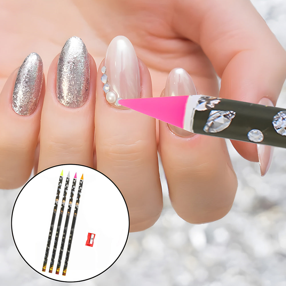 4PCS Diamond Painting Pen Self Adhesive with Pencil Sharpener