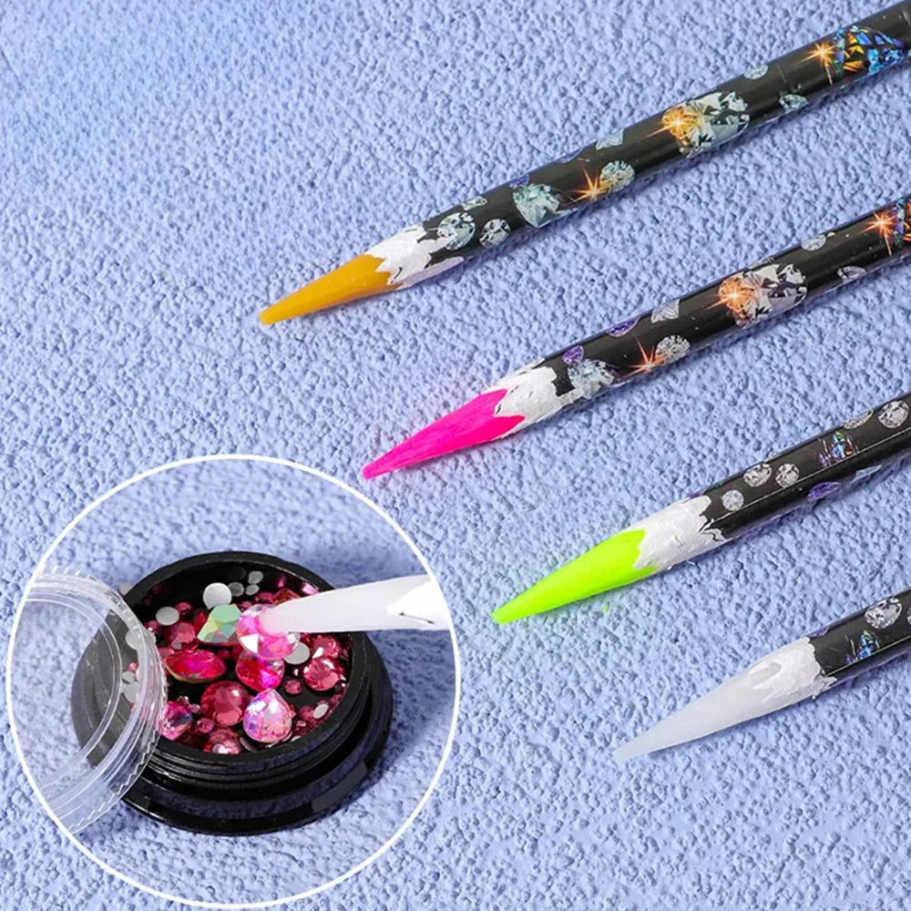 4PCS Diamond Painting Pen Self Adhesive with Pencil Sharpener