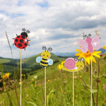 8PCS Beneficial Insects Diamond Painting Garden Stakes