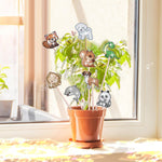 8PCS Happy Animals Diamond Painting Garden Stakes