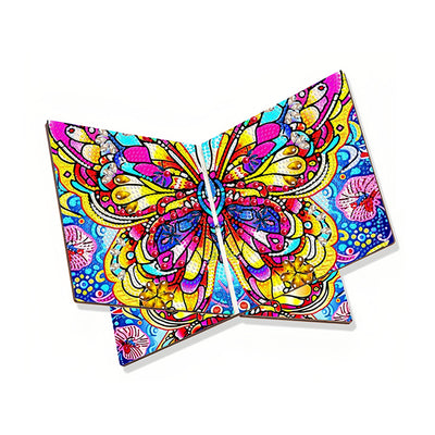 Gorgeous Butterfly Wooden Hands-Free Desktop Book Holder Diamond Painting Kits