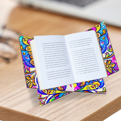 Gorgeous Butterfly Wooden Hands-Free Desktop Book Holder Diamond Painting Kits