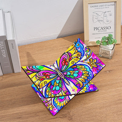 Gorgeous Butterfly Wooden Hands-Free Desktop Book Holder Diamond Painting Kits