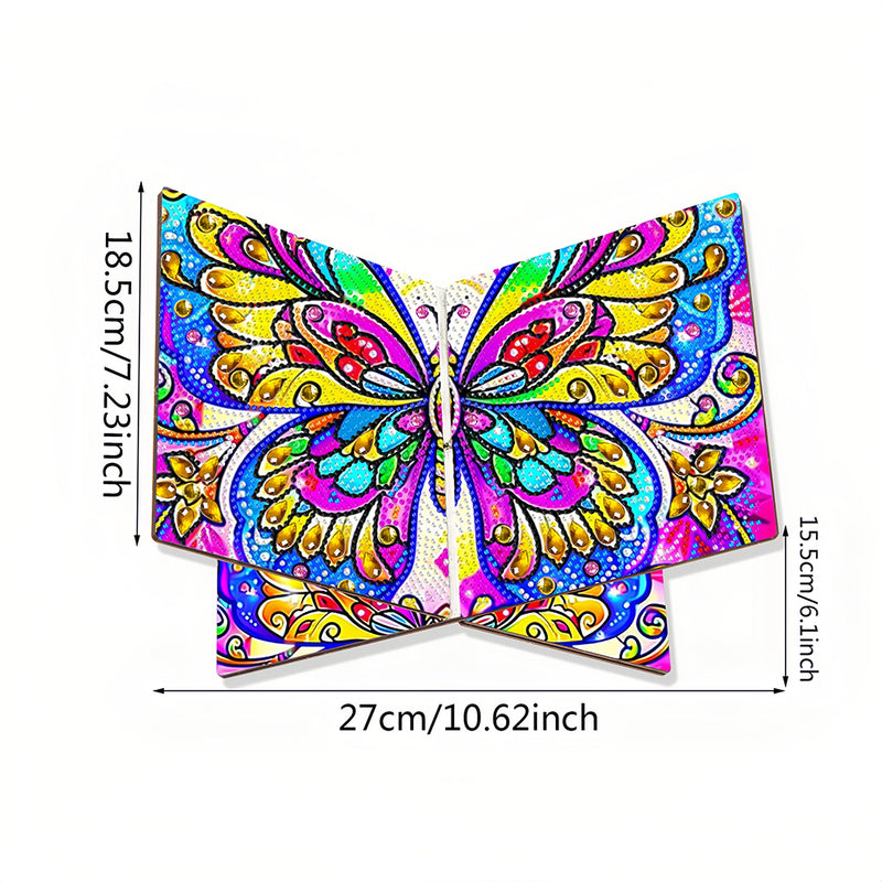 Gorgeous Butterfly Wooden Hands-Free Desktop Book Holder Diamond Painting Kits