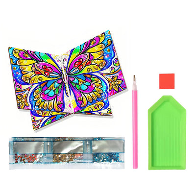 Gorgeous Butterfly Wooden Hands-Free Desktop Book Holder Diamond Painting Kits