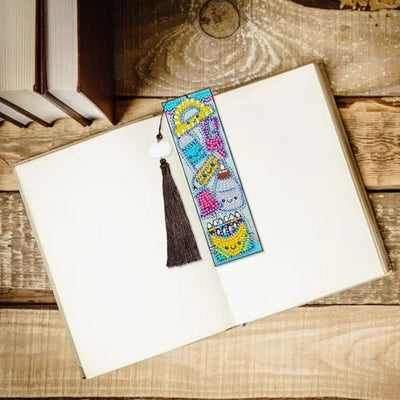 Cartoon Pattern Leather Bookmark Diamond Painting Kits