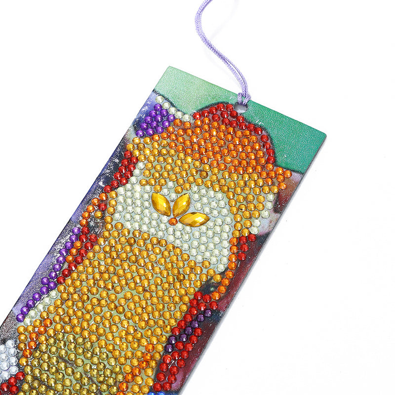 Golden Elephant Leather Bookmark Diamond Painting Kits