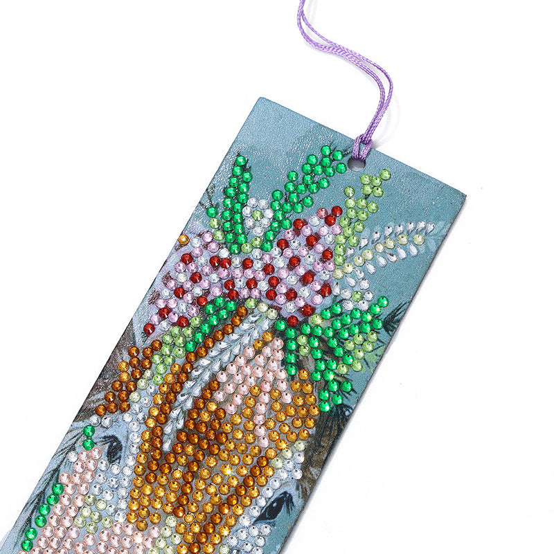 Spring Cow Leather Bookmark Diamond Painting Kits