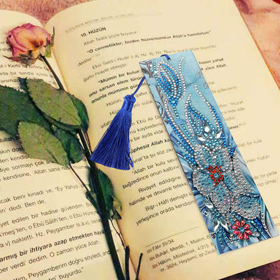 Pure Flower Leather Bookmark Diamond Painting Kits