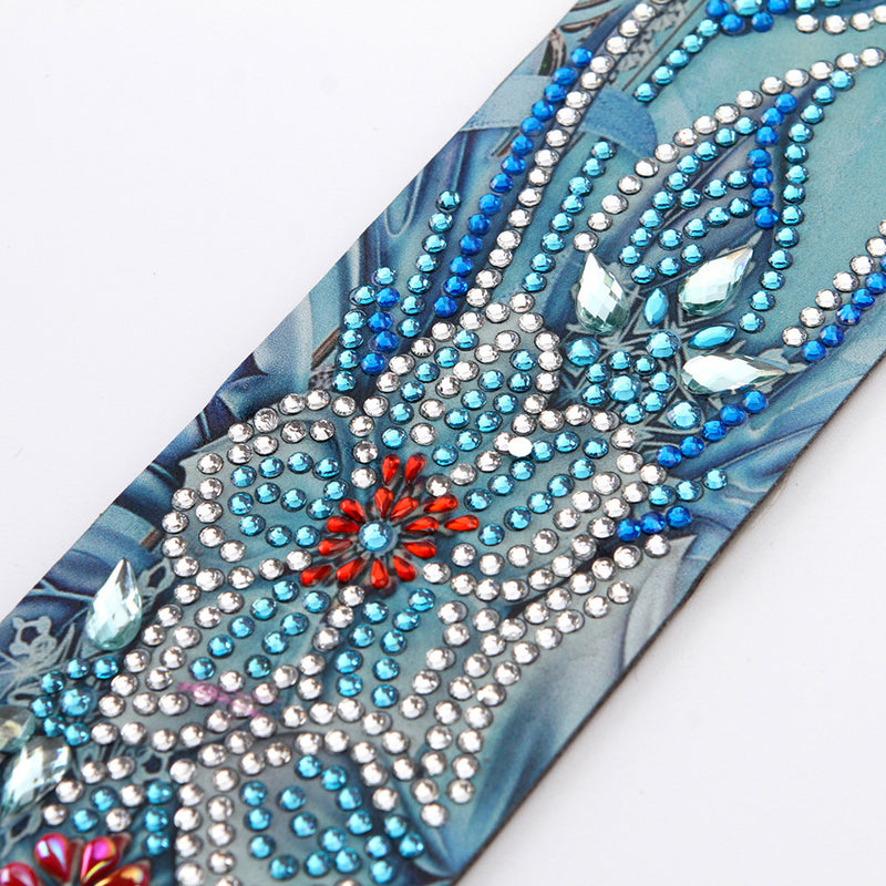 Pure Flower Leather Bookmark Diamond Painting Kits