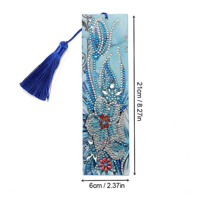 Pure Flower Leather Bookmark Diamond Painting Kits