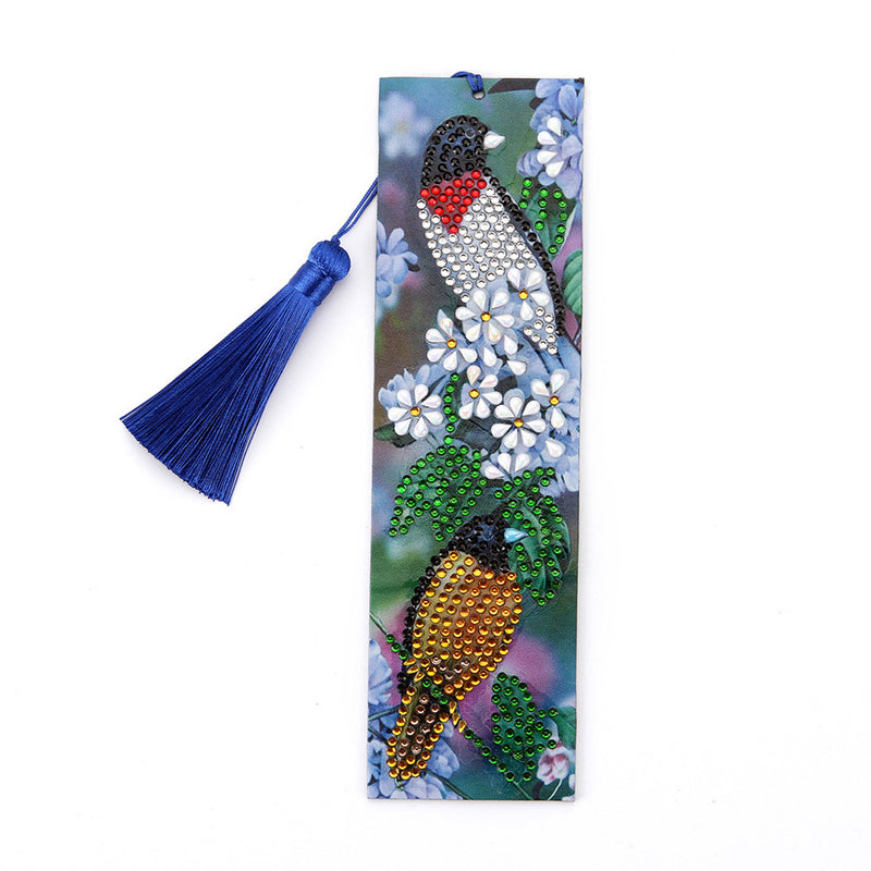 Two Birds Leather Bookmark Diamond Painting Kits