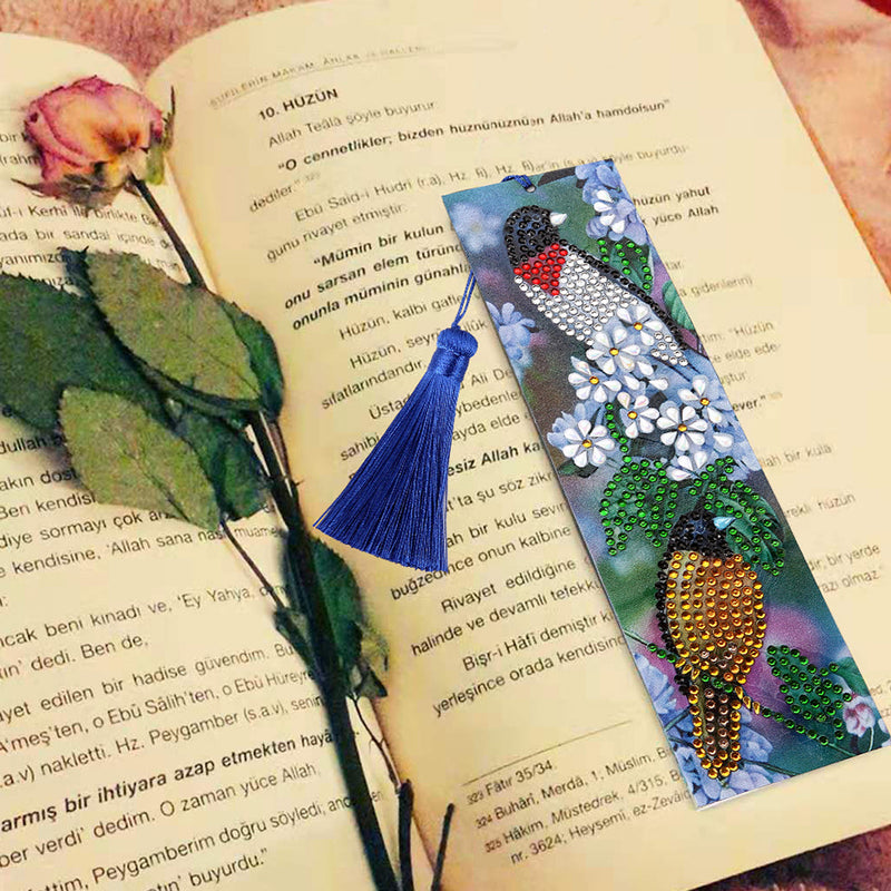 Two Birds Leather Bookmark Diamond Painting Kits