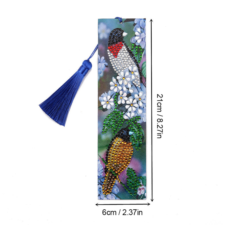 Two Birds Leather Bookmark Diamond Painting Kits