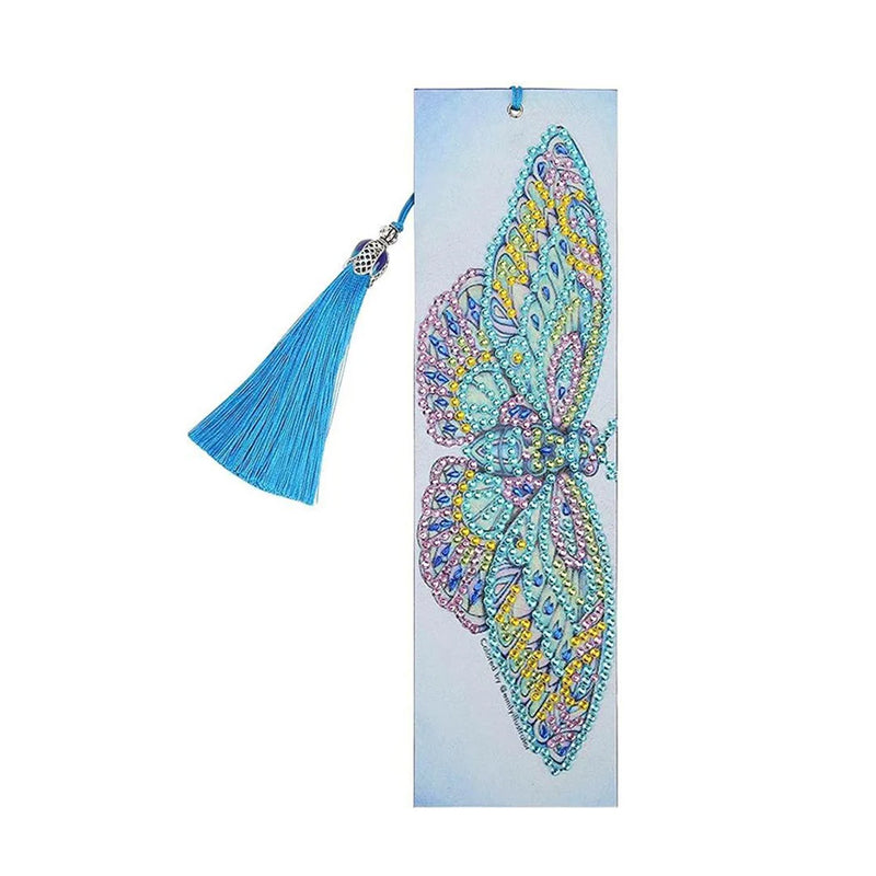 Green Butterfly Leather Bookmark Diamond Painting Kits