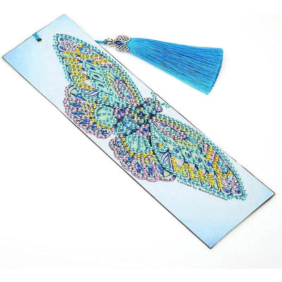 Green Butterfly Leather Bookmark Diamond Painting Kits