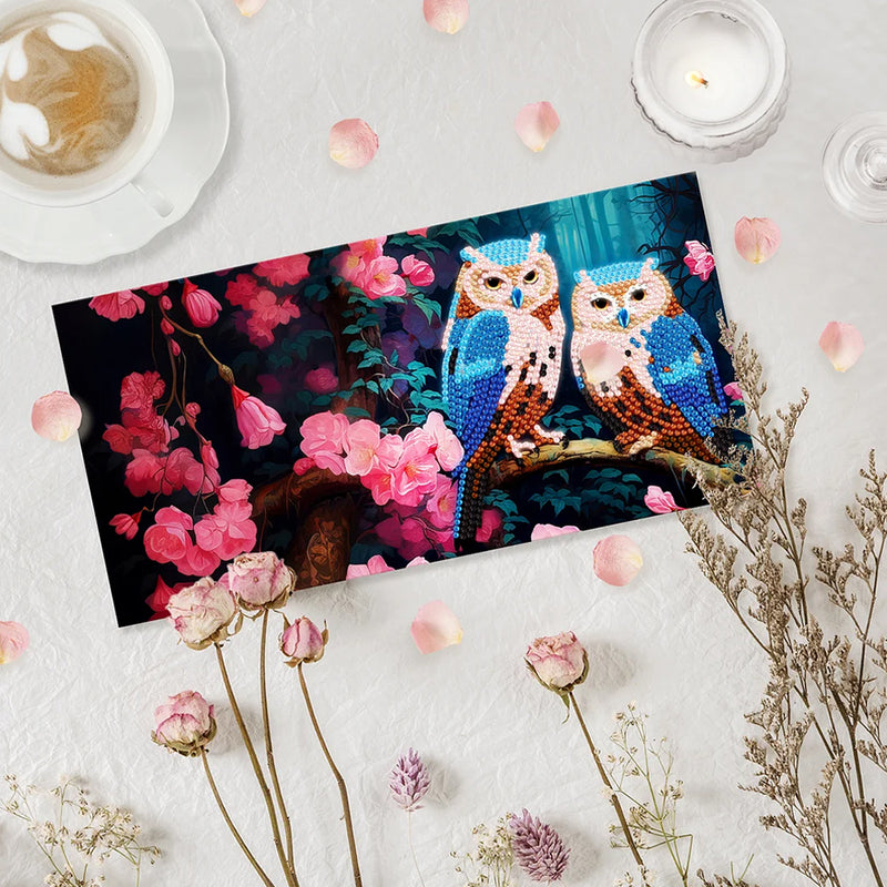 Owls at Night Greeting Cards | 12 Pieces