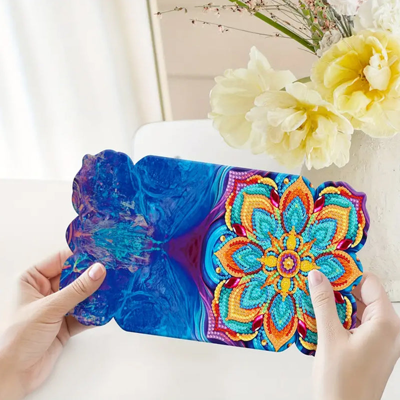 Beautiful Mandala Greeting Cards | 8 Pieces