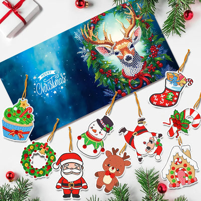 Christmas Greeting Cards | 8 Pieces