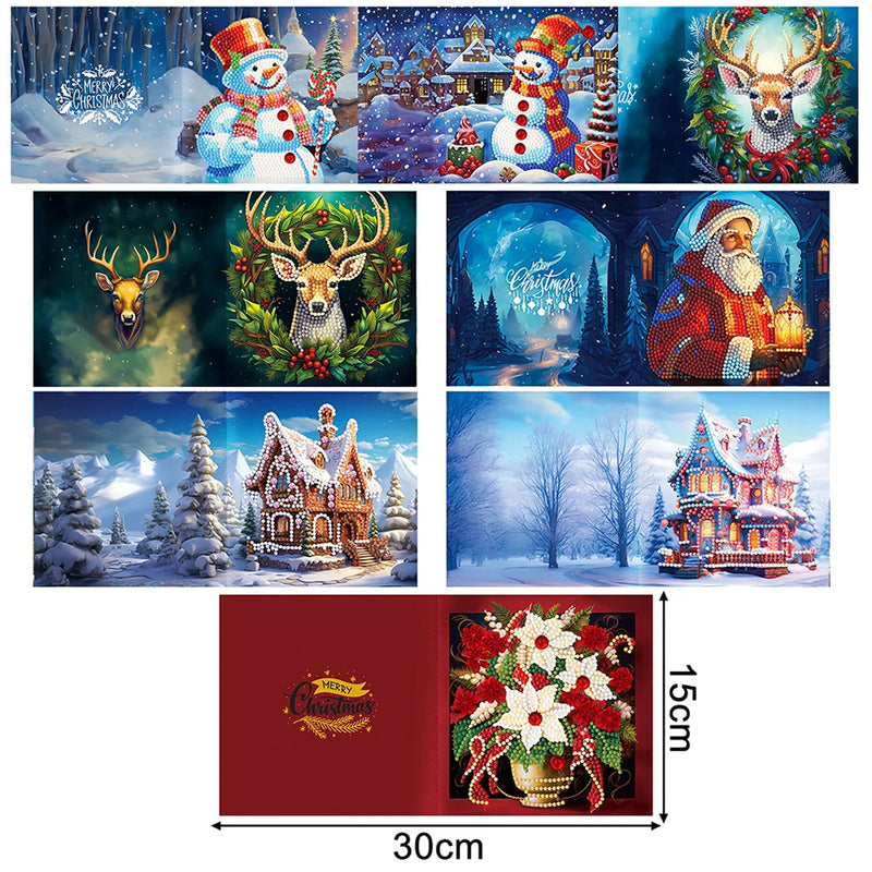 Christmas Greeting Cards | 8 Pieces