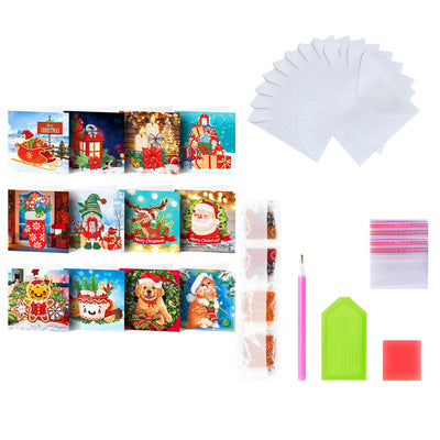 Christmas Greeting Cards | 12 Pieces