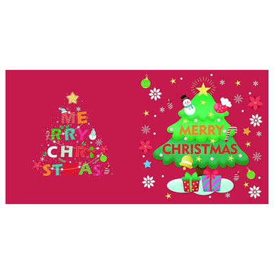 Cartoon Christmas Greeting Cards | 6 Pieces