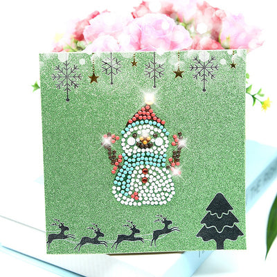 Cute Christmas Animals Greeting Cards | 6 Pieces