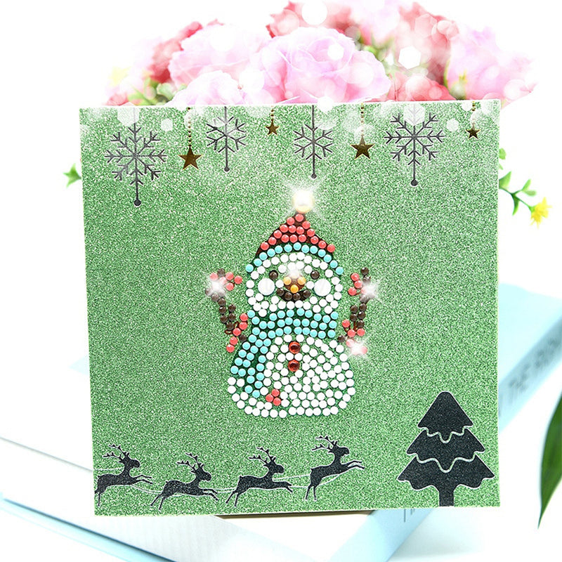 Cute Christmas Animals Greeting Cards | 6 Pieces