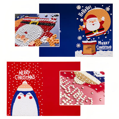 Merry Christmas Greeting Cards | 8 Pieces