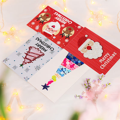 Merry Christmas Greeting Cards | 8 Pieces