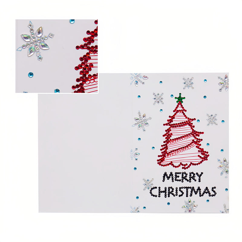 Merry Christmas Greeting Cards | 8 Pieces