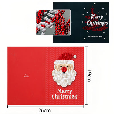 Merry Christmas Greeting Cards | 8 Pieces