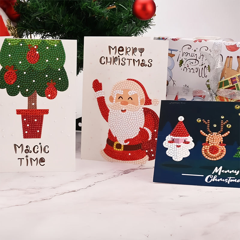 Merry Christmas Greeting Cards | 6 Pieces