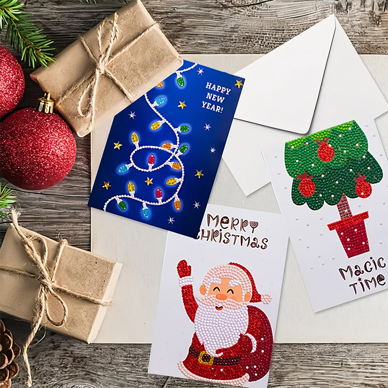 Merry Christmas Greeting Cards | 6 Pieces