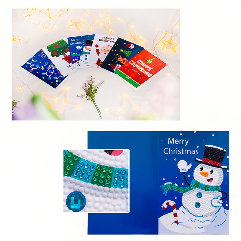 Merry Christmas Greeting Cards | 6 Pieces