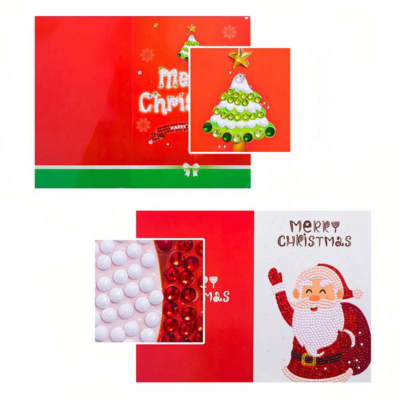 Merry Christmas Greeting Cards | 6 Pieces