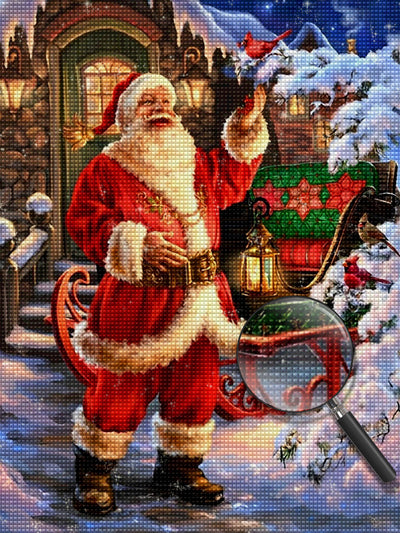 Kind Santa Claus Diamond Painting