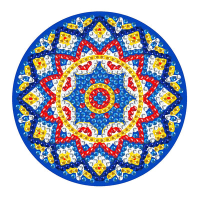 Mandala (with Light) Diamond Painting Coasters 1/4Pcs