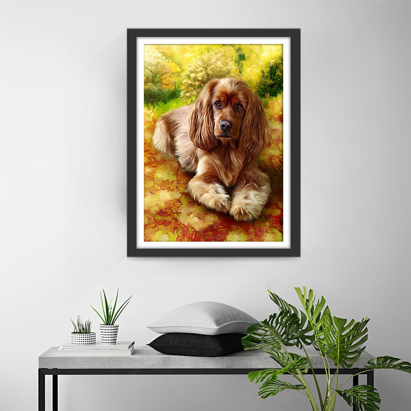 Cocker Spaniel Dog Diamond Painting