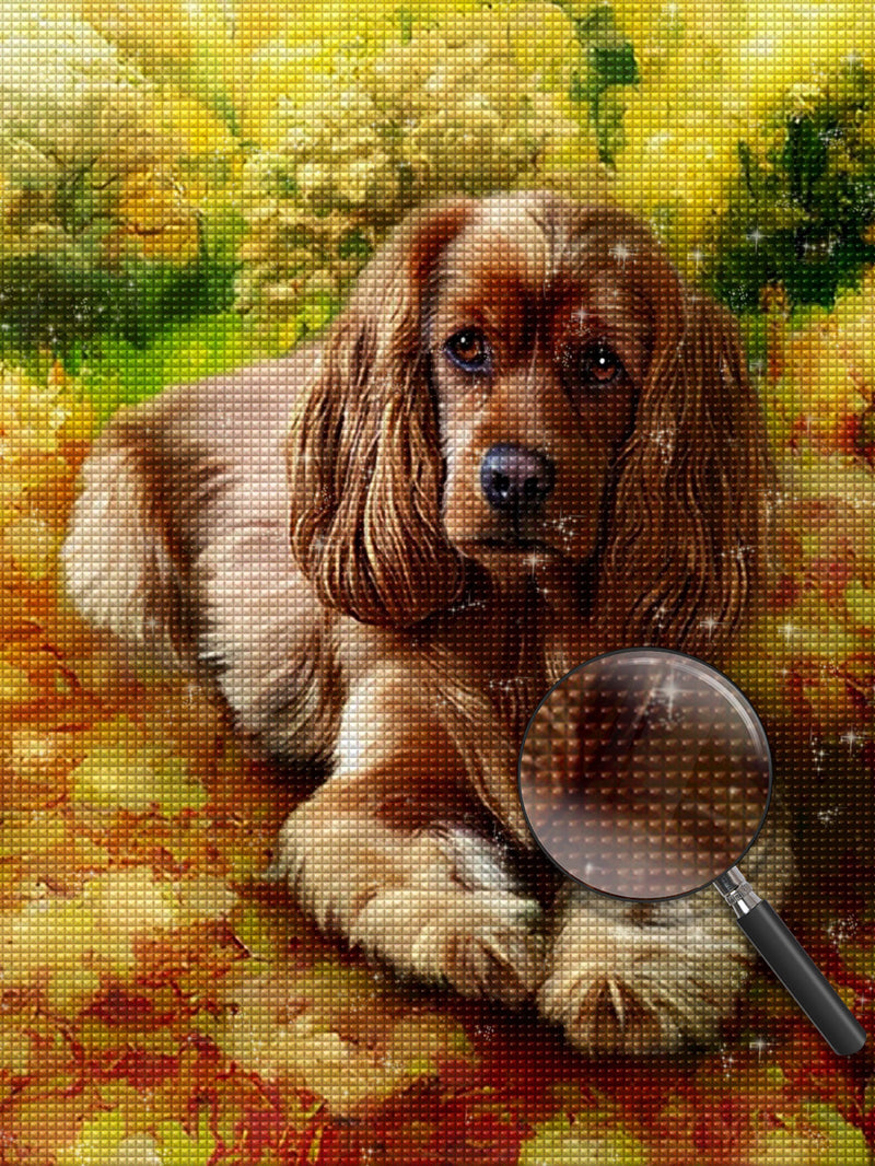 Cocker Spaniel Dog Diamond Painting