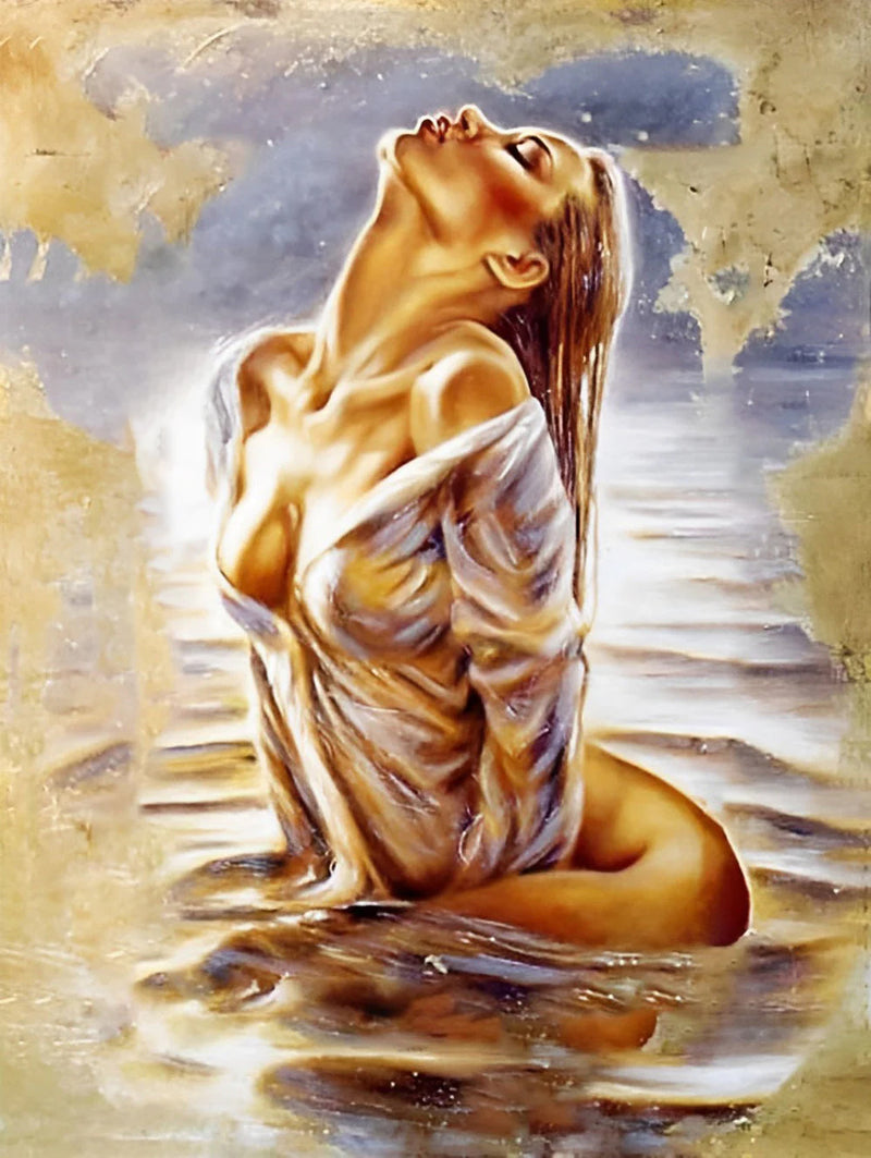Sexy Woman in Water 5D DIY Diamond Painting Kits