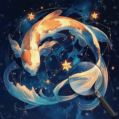 Fish and Stars Diamond Painting